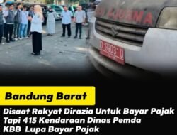 “Pajak Mati, Wibawa Mati: Pemkab KBB Harus Jadi Contoh Dulu”