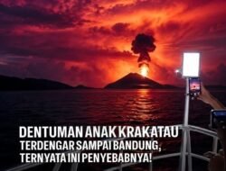 Dentuman Anak Krakatau Terdengar Sampai Bandung, Ini Penjelasan Ilmiahnya 