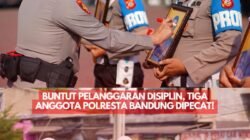 3 Personel  Polresta Bandung Diberhentikan Tidak Dengan Hormat