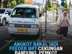 Angkot Jadi Feeder BRT! Pemkot Siapkan 27 Rute Terpadu se-Bandung Raya 