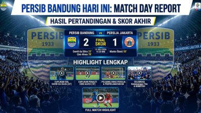 Persib Bungkam Persijap 2-1 di Bumi Kartini, Thom Haye dan Barros Jadi Pahlawan 