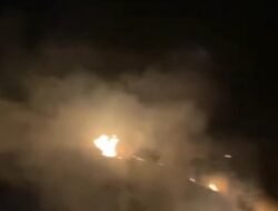 Kebakaran Terjadi di Bukit Unggul Lembang, Sabtu (5/9) Malam
