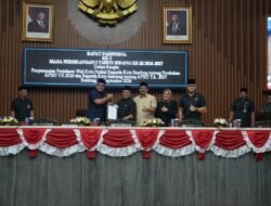 Wali Kota Sampaikan Penjelasan Raperda APBD Perubahan 2026 dan APBD 2027 di Paripurna DPRD